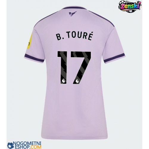 Ženski Nogometni dresi Newcastle United Bazoumana Toure #17 Tretji 2026-27 Kratek Rokav